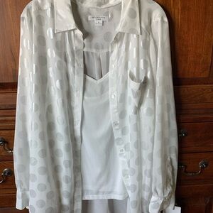 Liz Claiborne dressy blouse